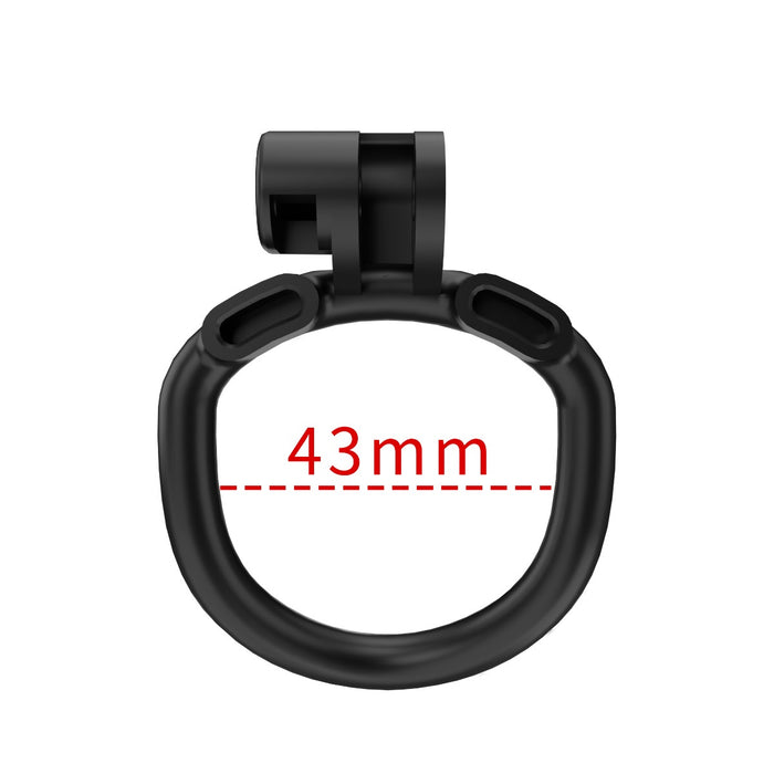 Cellmate - Centurion - Kuisheidskooi met Penisplug - Peniskooi - Zwart - Maat 2-Erotiekvoordeel.nl