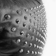 Black Label - BDSM Nightmare - Lederen Kussen met Metalen Spikes-Erotiekvoordeel.nl