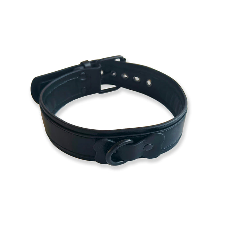 Brutus Vegan Puppy Collar - Zwart-Erotiekvoordeel.nl