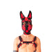 Brutus Vegan Puppy Hood - Zwart/Rood-Erotiekvoordeel.nl