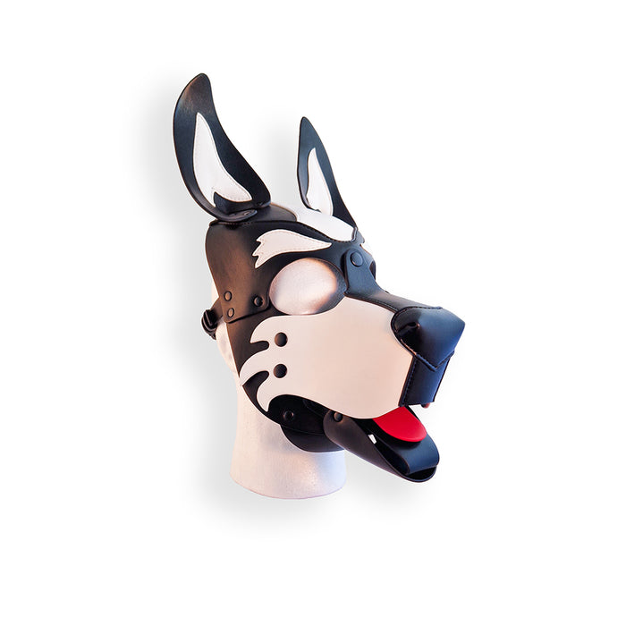 Brutus Vegan Puppy Hood - Zwart/Wit-Erotiekvoordeel.nl