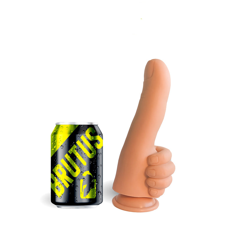 Brutus Handsome - Siliconen Dildo Duim - Thumber - Maat M - 19 cm lengte-Erotiekvoordeel.nl