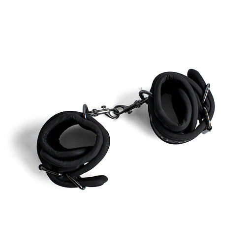 SODORRA Vegan + Neo Polsboeien - Zwart-Erotiekvoordeel.nl