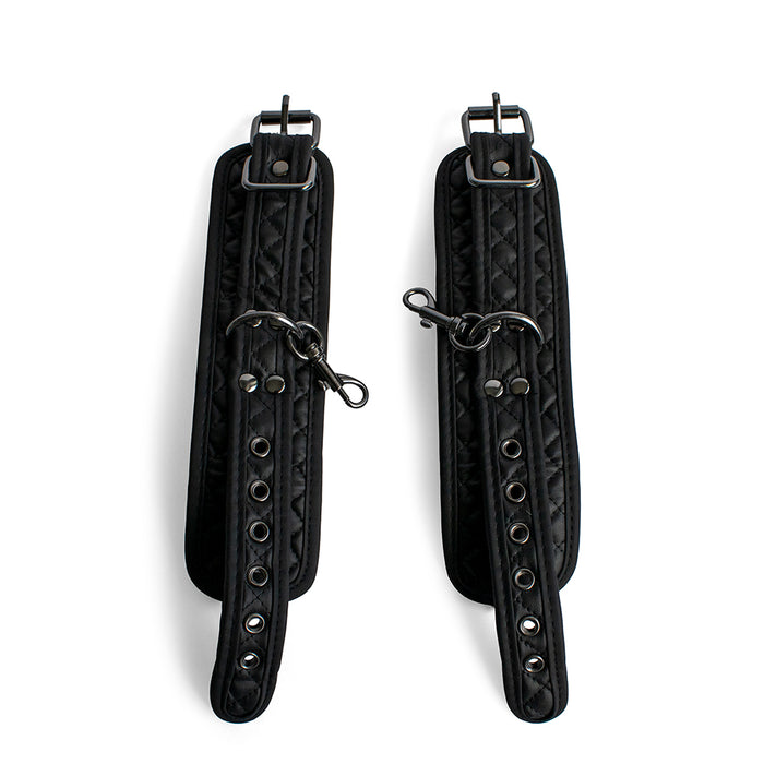 SODORRA Vegan + Neo Polsboeien - Zwart-Erotiekvoordeel.nl