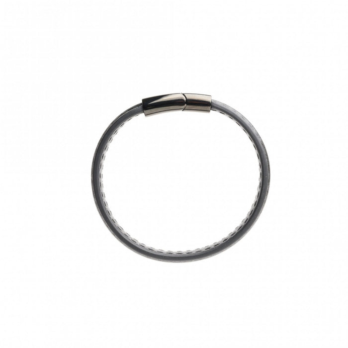 665 - Lederen Armband en Cockring - 2 in 1 - Zwarte Magnetische Sluiting-Erotiekvoordeel.nl
