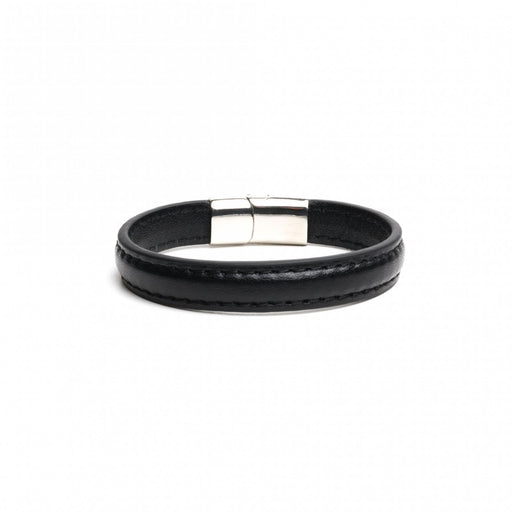 665 - Lederen Armband en Cockring - 2 in 1 - Magnetische Sluiting-Erotiekvoordeel.nl