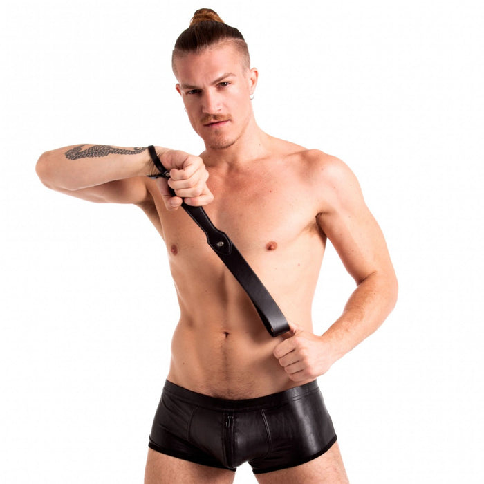 665 Vegan - BDSM Discipline Paddle - Zwart-Erotiekvoordeel.nl