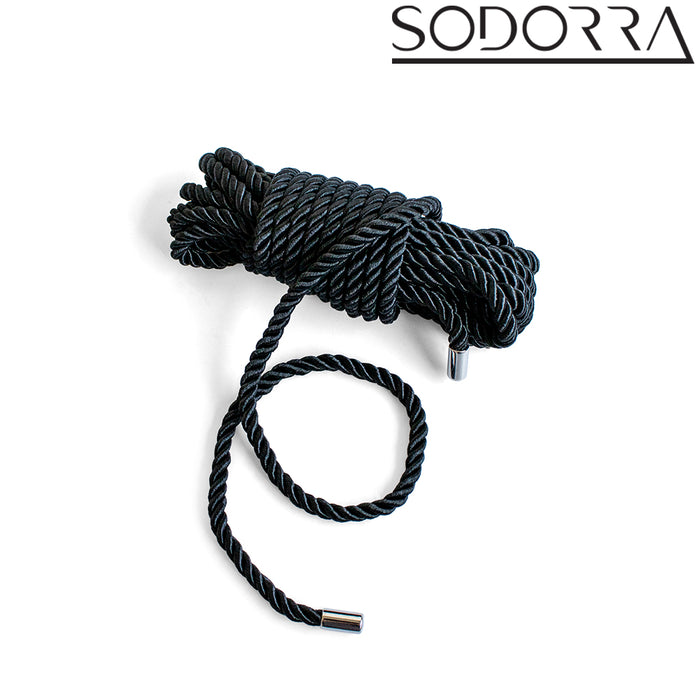 SODORRA - Shibari Bondagetouw - Zwart-Erotiekvoordeel.nl