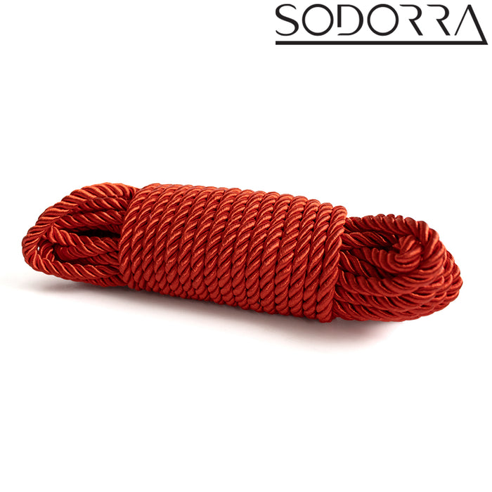 SODORRA - Shibari Bondagetouw - Rood-Erotiekvoordeel.nl