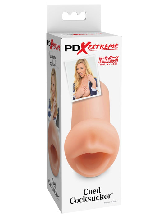 Pipedream - PDX - Extreme Coed Cocksucker Masturbator - Lichte Huidskleur-Erotiekvoordeel.nl