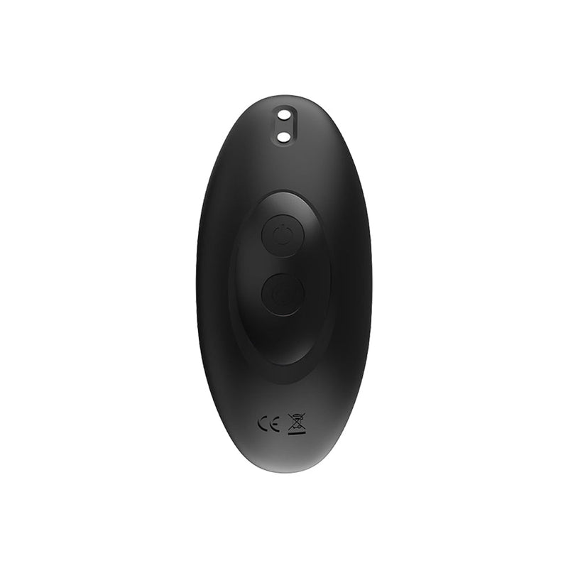 Brutus - RIMMER - Vibrerende Buttplug met Rimming Kralen - App Control - Zwart-Erotiekvoordeel.nl