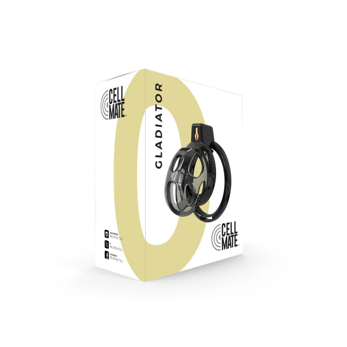 Cellmate - Gladiator - Flexibele Kuisheidskooi - Peniskooi - Met Verwijderbare Kathether Plug - Maat 0-Erotiekvoordeel.nl