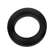 Rimba Bondage Play – Siliconen Cockring – Zwart - Verkrijgbaar in verschillende maten-Erotiekvoordeel.nl