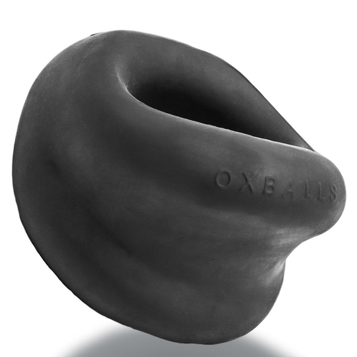 Oxballs - Meat Cockring - Night Edition - Siliconen/TPR - Zwart-Erotiekvoordeel.nl