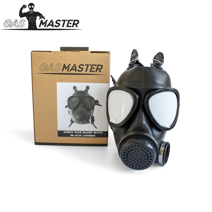 GASMASTER Army Gasmasker – Zwarte Lenzen-Erotiekvoordeel.nl