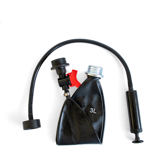GASMASTER Rebreathing Bag XXL – 3L Rubber met RD40 Schroefdraad-Erotiekvoordeel.nl