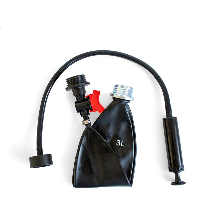 GASMASTER Rebreathing Bag XXL – 3L Rubber met RD40 Schroefdraad-Erotiekvoordeel.nl