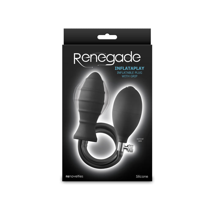 Renegade - Inflataplay - Opblaasbare Buttplug-Erotiekvoordeel.nl
