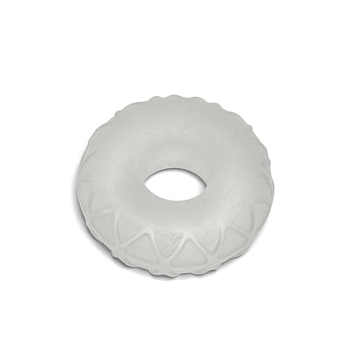 BRUTUS ICE - Silasoft Fat Donut Cockring - Transparant-Erotiekvoordeel.nl