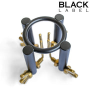 Black Label - 4-Way Urethrale Stretcher - Zwart/Goud-Erotiekvoordeel.nl
