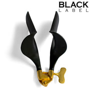Black Label - Collin Speculum - Zwart/Goud-Erotiekvoordeel.nl