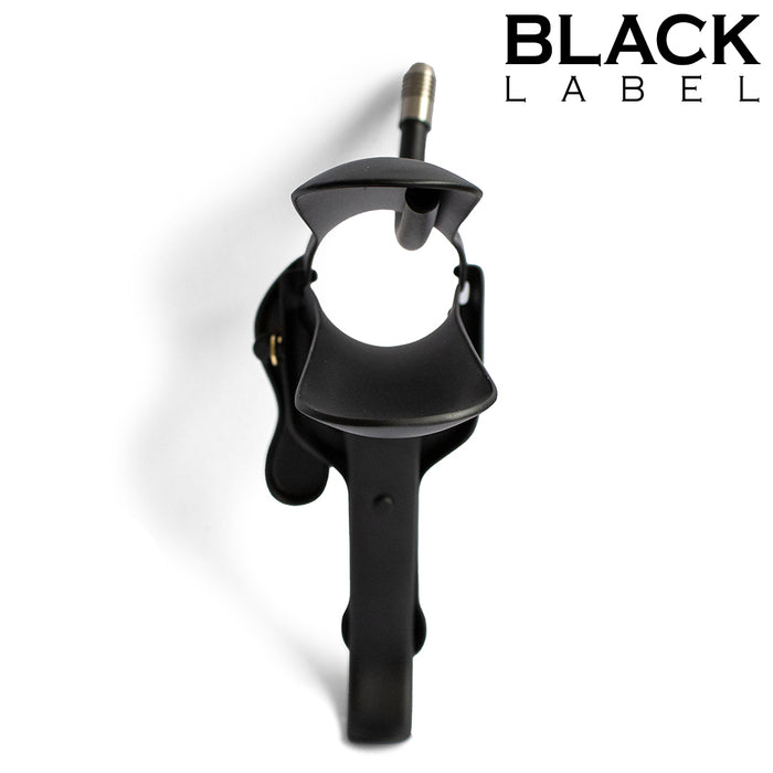 Black Label - Cusco Speculum met glijmiddel-tube - Zwart/Goud-Erotiekvoordeel.nl