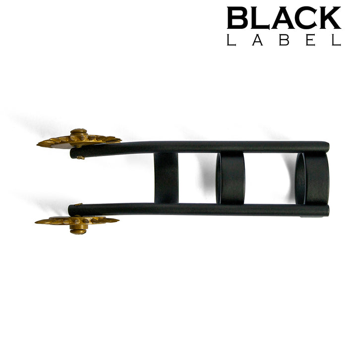 Black Label - Cat Nail met Dubbel Pinwheel - Zwart/Goud-Erotiekvoordeel.nl