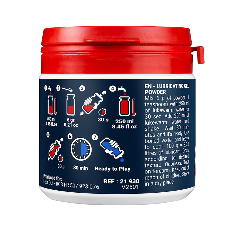 Fuck&Fist - Anaal & Fisting Glijmiddel Poeder-Erotiekvoordeel.nl