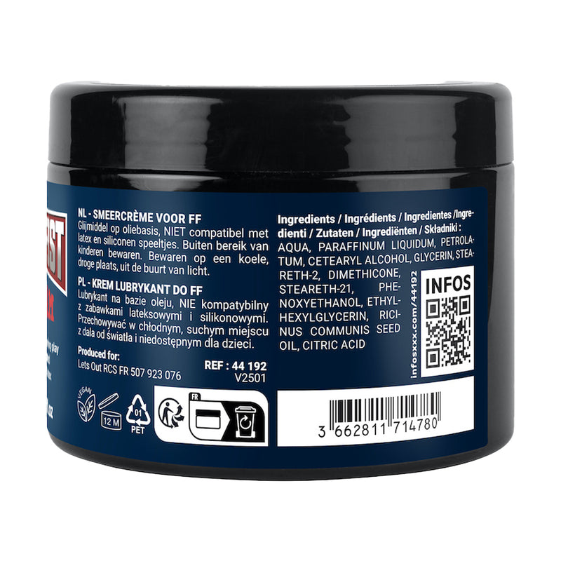 Fuck&Fist Cream - Romig Fisting Glijmiddel op Oliebasis - 500 ml-Erotiekvoordeel.nl