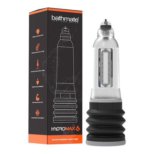 Bathmate - Hydromax6 Water Penis Pomp - Transparant-Erotiekvoordeel.nl