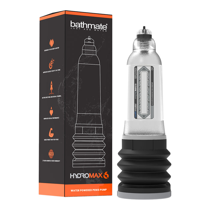 Bathmate - Hydromax6 Water Penis Pomp - Transparant-Erotiekvoordeel.nl