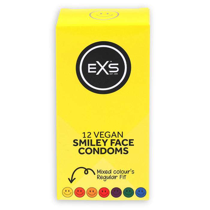EXS Smiley Condooms-Erotiekvoordeel.nl