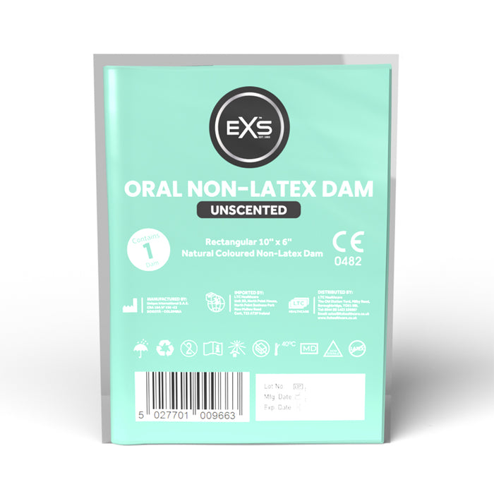 EXS Non-Latex Oral Dam / Beflapje - 1 stuk-Erotiekvoordeel.nl