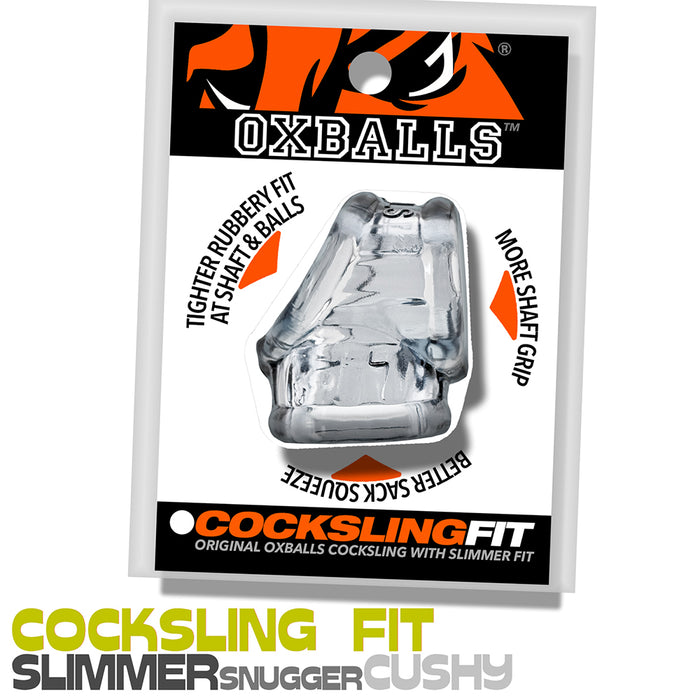 Oxballs - Fit – Cocksling – Siliconen/TPR - Transparant-Erotiekvoordeel.nl