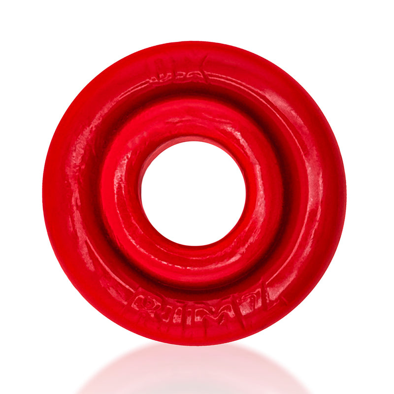 Oxballs - Rimz Softlips - Siliconen/TPR Cockring - Rood-Erotiekvoordeel.nl