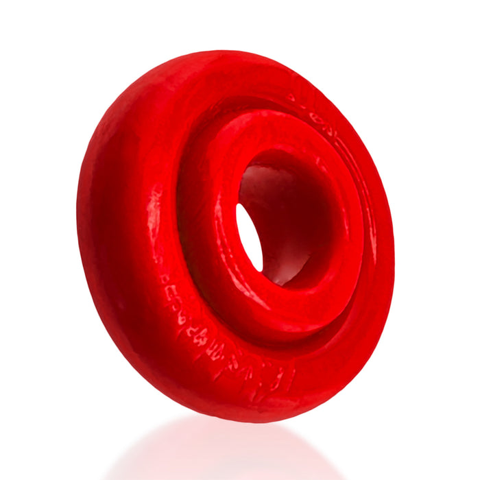 Oxballs - Rimz Softlips - Siliconen/TPR Cockring - Rood-Erotiekvoordeel.nl