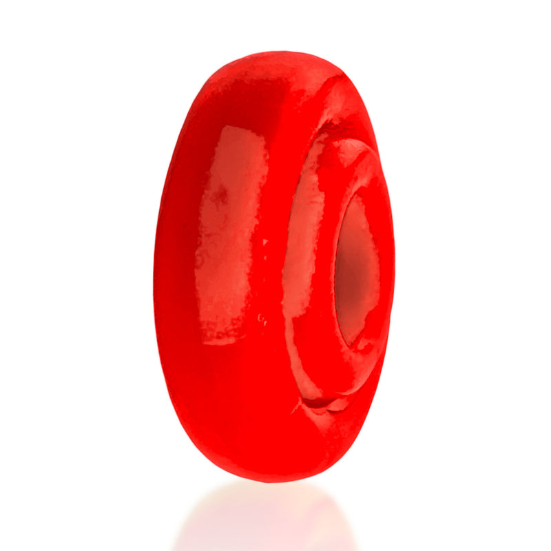 Oxballs - Rimz Softlips - Siliconen/TPR Cockring - Rood-Erotiekvoordeel.nl