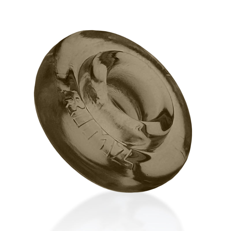 Oxballs - Rimz Softlips - Siliconen/TPR Cockring - Rookgrijs-Erotiekvoordeel.nl