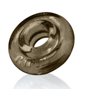 Oxballs - Rimz Softlips - Siliconen/TPR Cockring - Rookgrijs-Erotiekvoordeel.nl