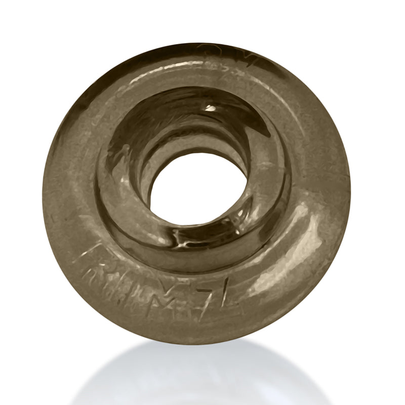 Oxballs - Rimz Softlips - Siliconen/TPR Cockring - Rookgrijs-Erotiekvoordeel.nl