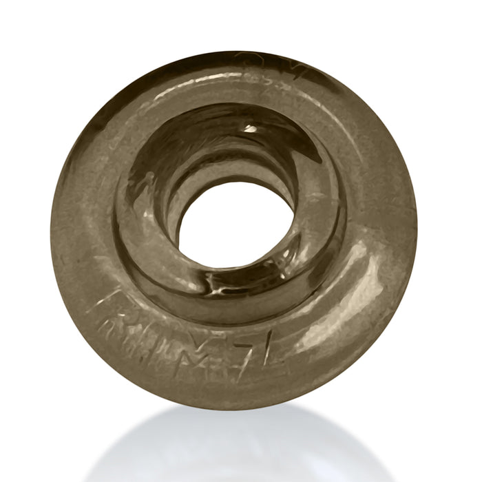 Oxballs - Rimz Softlips - Siliconen/TPR Cockring - Rookgrijs-Erotiekvoordeel.nl