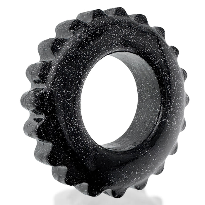Oxballs - Plushy - Cockring – Black Mica-Erotiekvoordeel.nl