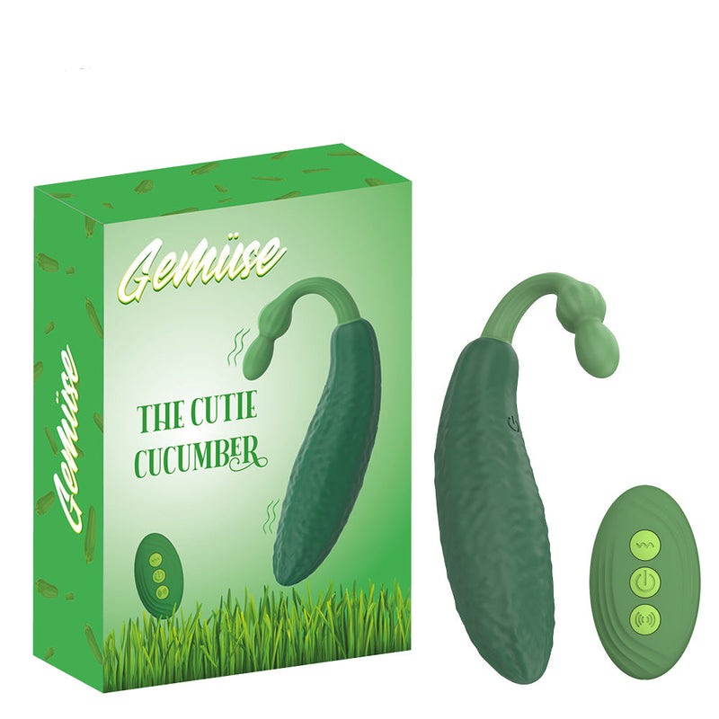 Gemüse - The Cutie Cucumber - Vibrerende Groente Mini Vibrator-Erotiekvoordeel.nl