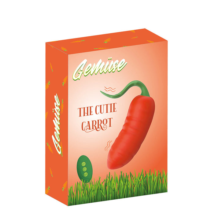 Gemüse - The Cutie Carrot - Vibrerende Groente Mini Vibrator-Erotiekvoordeel.nl
