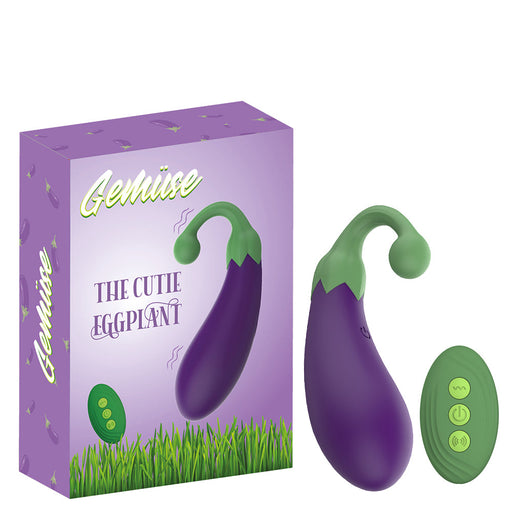 Gemüse - The Cutie Eggplant - Vibrerende Groente Mini Vibrator-Erotiekvoordeel.nl