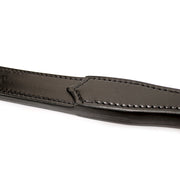 Brutus - Two Finger I - Zweep met Dubbele Zware Lederen Slappers - Zwart-Erotiekvoordeel.nl