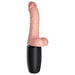 Pipedream - King Cock - Stotende Vibrerende en Verwarmende Dildo met Scrotum - 16,5 cm - Lichte Huidskleur-Erotiekvoordeel.nl