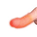 Pipedream - King Cock - Stotende Vibrerende en Verwarmende Dildo met Scrotum - 16,5 cm - Lichte Huidskleur-Erotiekvoordeel.nl