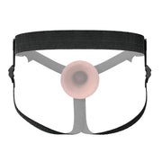 Pipedream - Fantasy X-Tensions - Silicone Holle Strap-On - 24 cm - Lichte Huidskleur-Erotiekvoordeel.nl