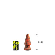 Brutus Nightmare - Rhino - Vac-U-Lock Buttplug - Siliconen - Rood/Zwart-Erotiekvoordeel.nl